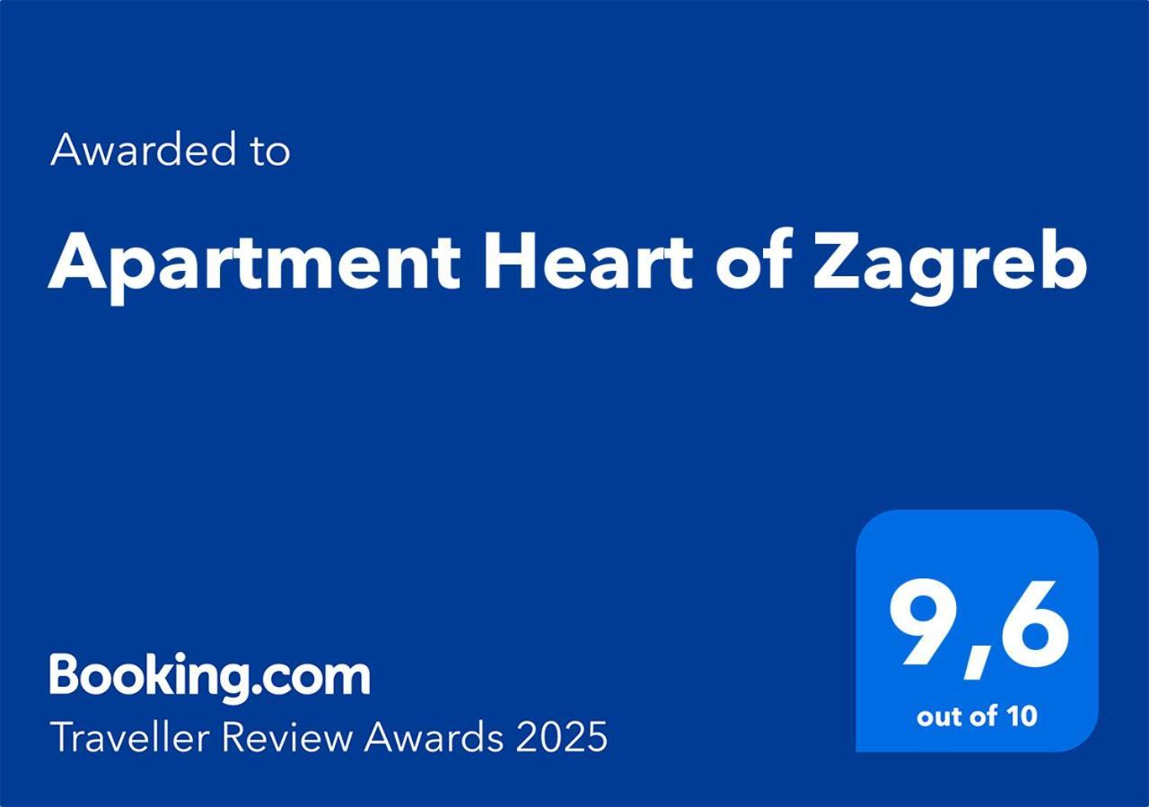 Apartment Heart Of ซาเกร็บ ภายนอก รูปภาพ